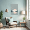 Lakeside Reflection Living Room Demo