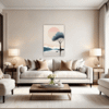 Lakeside Reflection Living Room Demo