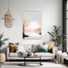 Lakeside Reflection Living Room Demo