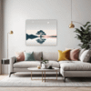 Lakeside Reflection Living Room Demo