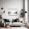 Lakeside Reflection Living Room Demo