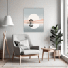 Lakeside Reflection Living Room Demo