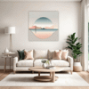 Lakeside Reflection Living Room Demo