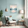 Lakeside Reflection Living Room Demo