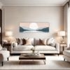 Lakeside Reflection Living Room Demo