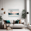 Lakeside Reflection Living Room Demo