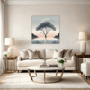 Lakeside Reflection Living Room Demo