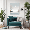 Lakeside Reflection Living Room Demo