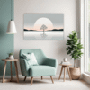 Lakeside Reflection Living Room Demo