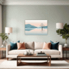 Lakeside Reflection Living Room Demo