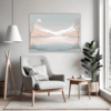 Lakeside Reflection Living Room Demo