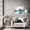 Lakeside Reflection Living Room Demo