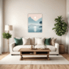 Lakeside Reflection Living Room Demo