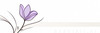 Minimalist Line Art of Lavender Sprig in Upward Bloom