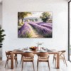 Lavender Field Breeze Dining Room Demo
