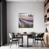 Lavender Field Breeze Dining Room Demo