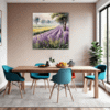 Lavender Field Breeze Dining Room Demo