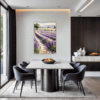 Lavender Field Breeze Dining Room Demo