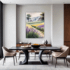 Lavender Field Breeze Dining Room Demo