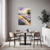 Lavender Field Breeze Dining Room Demo