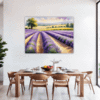 Lavender Field Breeze Dining Room Demo