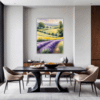 Lavender Field Breeze Dining Room Demo
