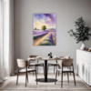 Lavender Field Breeze Dining Room Demo