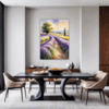 Lavender Field Breeze Dining Room Demo