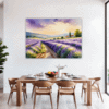 Lavender Field Breeze Dining Room Demo