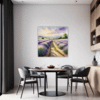 Lavender Field Breeze Dining Room Demo