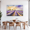 Lavender Field Breeze Dining Room Demo