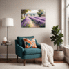 Lavender Field Breeze Living Room Demo