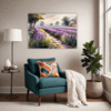 Lavender Field Breeze Living Room Demo