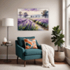 Lavender Field Breeze Living Room Demo