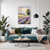 Lavender Field Breeze Living Room Demo
