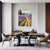 Lavender Fields Dining Room Demo
