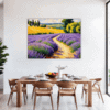 Lavender Fields Dining Room Demo