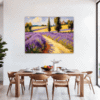 Lavender Fields Dining Room Demo