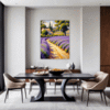 Lavender Fields Dining Room Demo