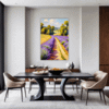Lavender Fields Dining Room Demo