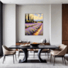 Lavender Fields Dining Room Demo