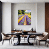 Lavender Fields Dining Room Demo