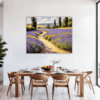 Lavender Fields Dining Room Demo