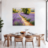 Lavender Fields Dining Room Demo