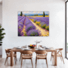 Lavender Fields Dining Room Demo