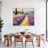 Lavender Fields Dining Room Demo