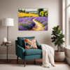 Lavender Fields Living Room Demo