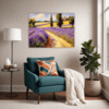 Lavender Fields Living Room Demo