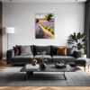 Lavender Fields Living Room Demo