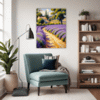 Lavender Fields Living Room Demo